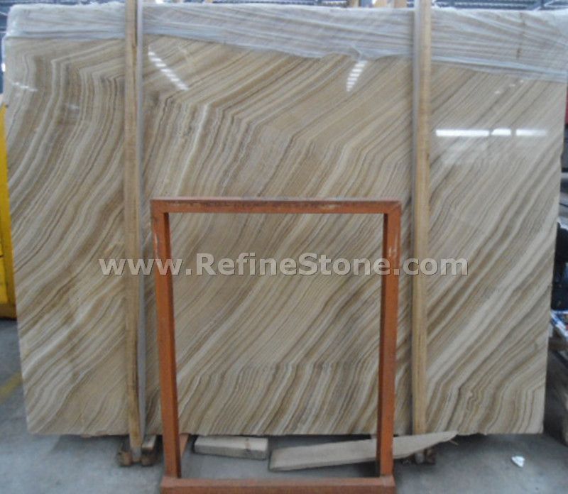 golden wooden marble slab