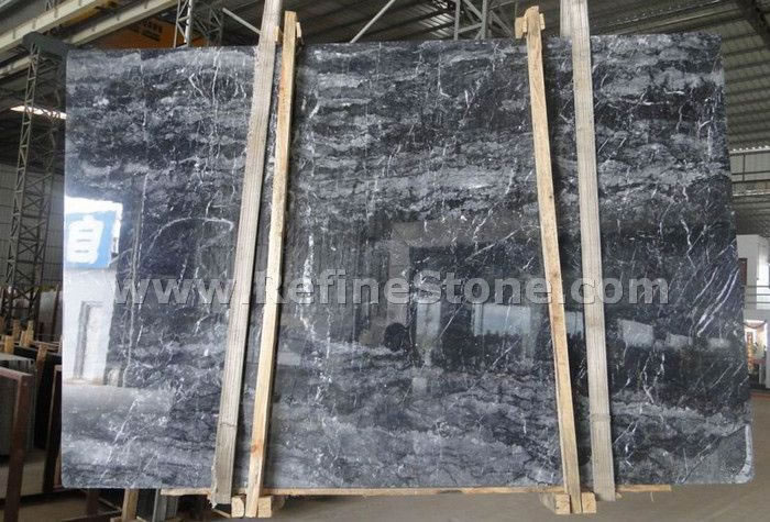 blue sea marble slab