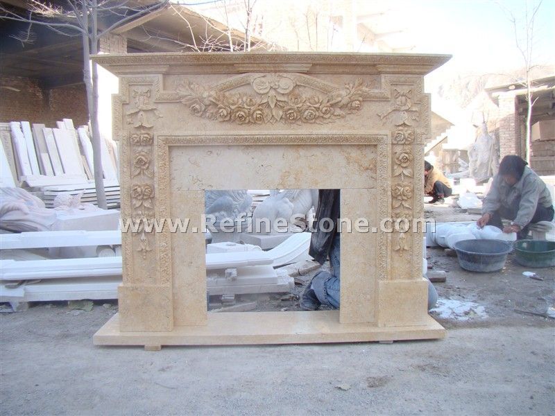 Easy cleaning fireplace