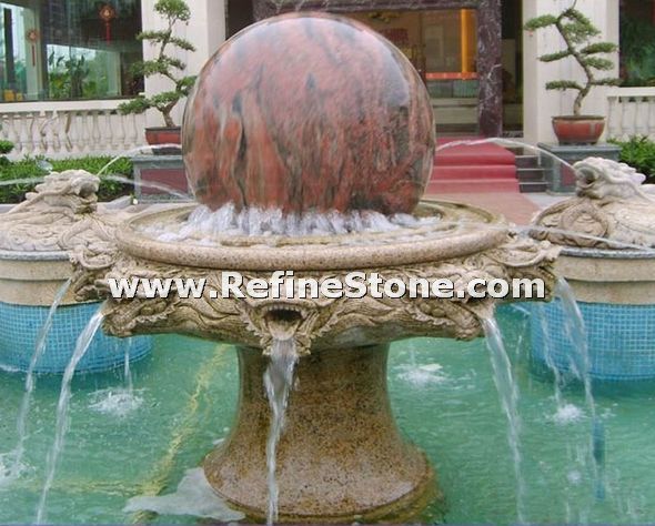 ball water fountain